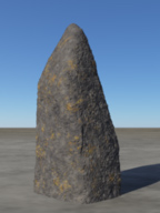 Preview of the standing stone.